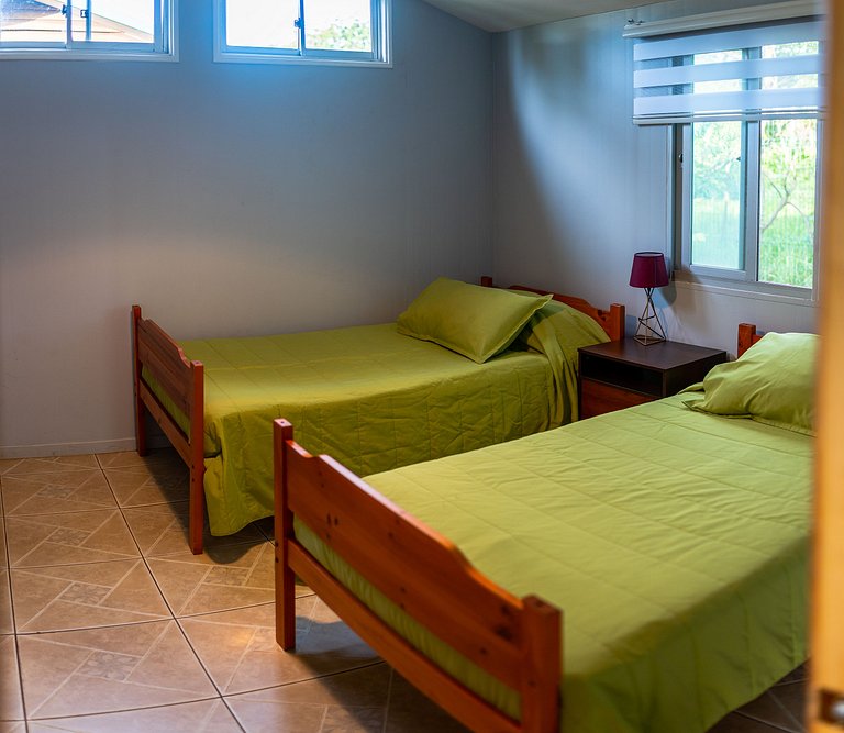 Independent and equipped family cabin