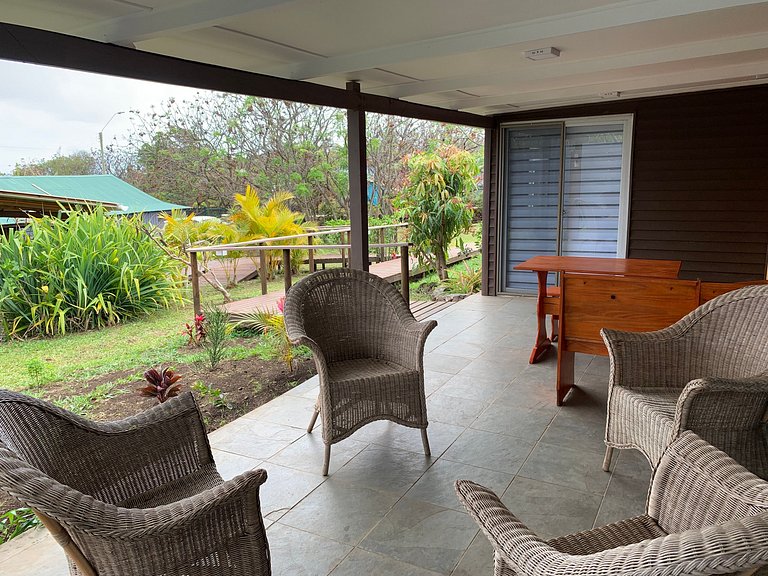 Independent and equipped family cabin