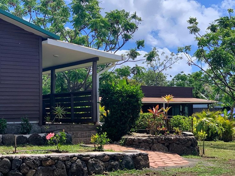 Independent and equipped family cabin