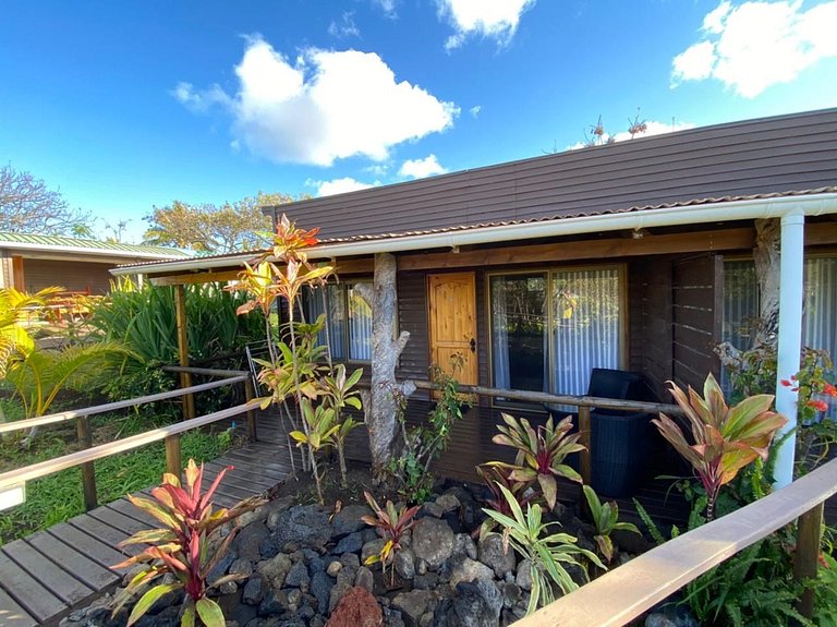 Independent and equipped family cabin
