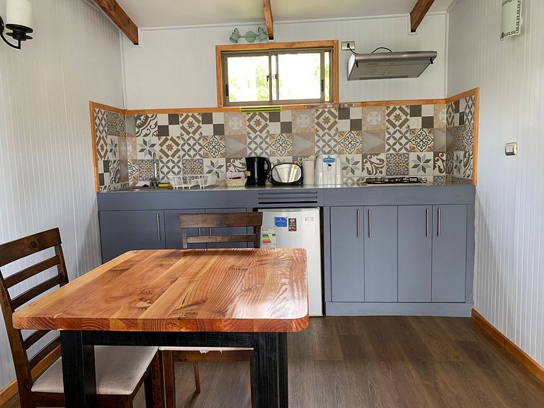 Comfortable and equipped cabin