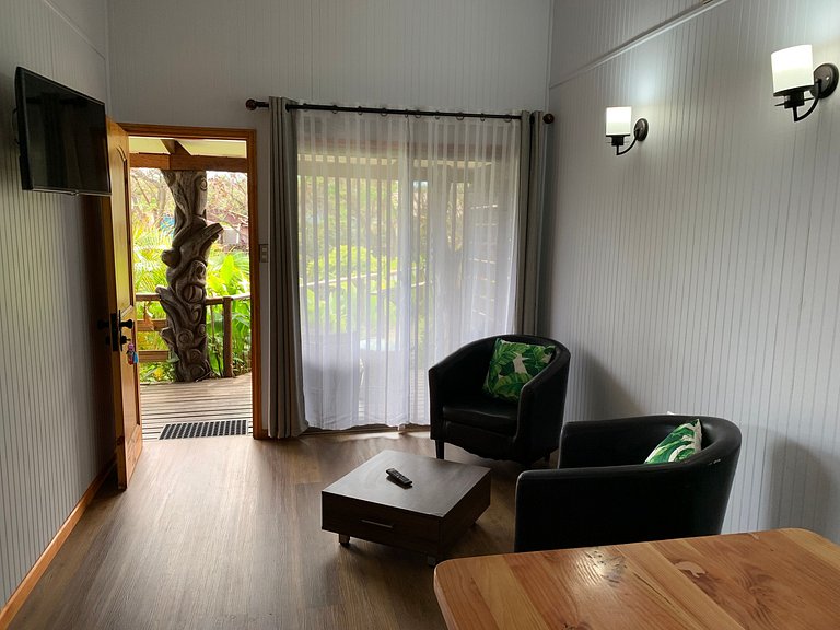 Cabaña confortable y equipada